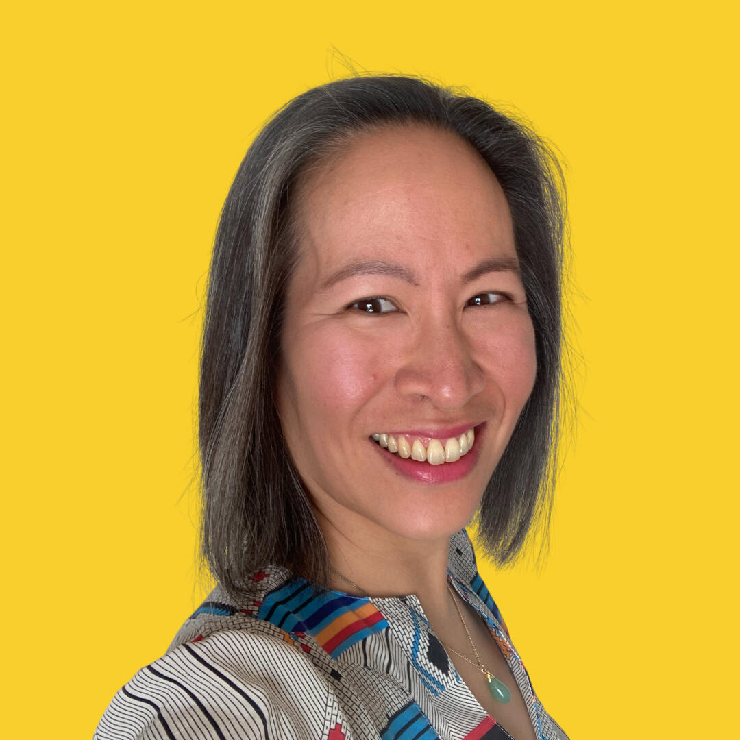 Photo of Eagranie Yuh, B2B writer and podcast consultant