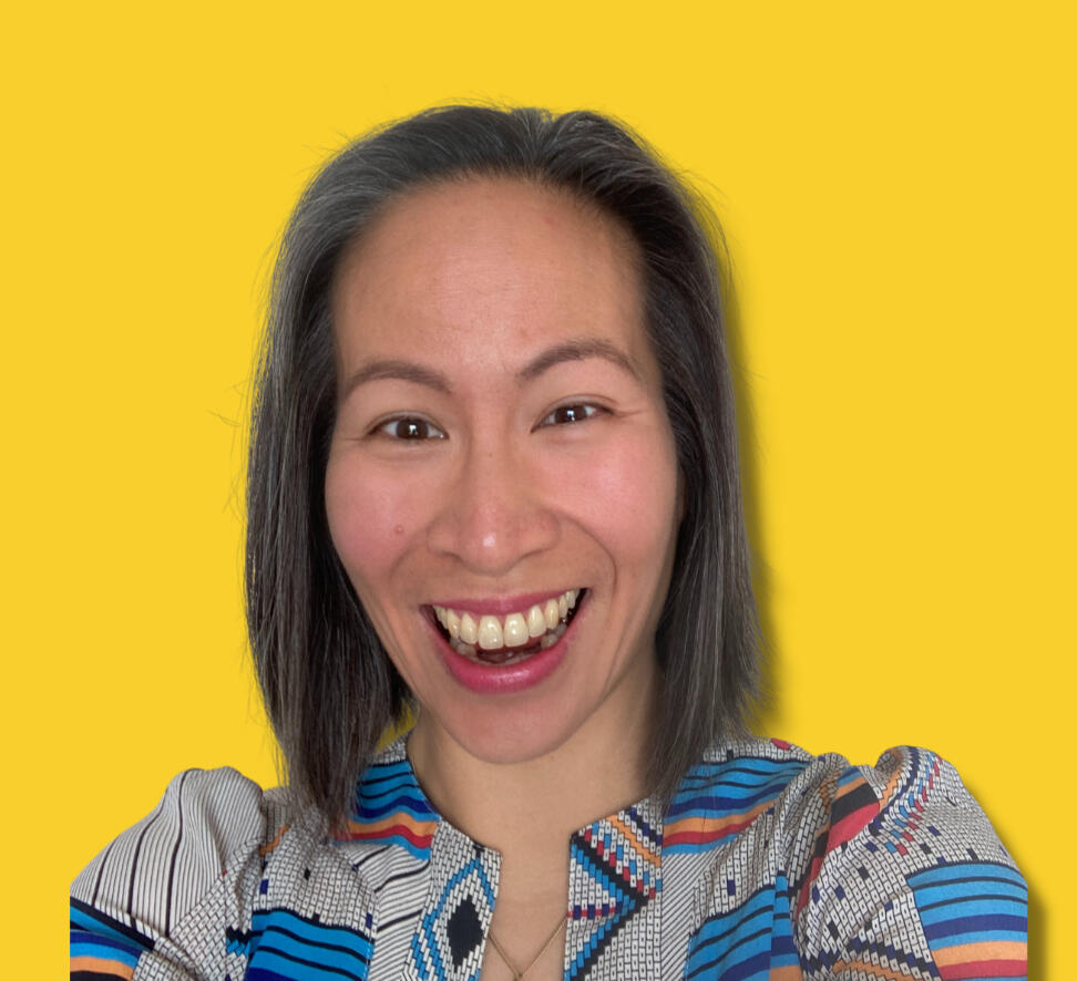 Photo of Eagranie Yuh, B2B writer and podcast consultant